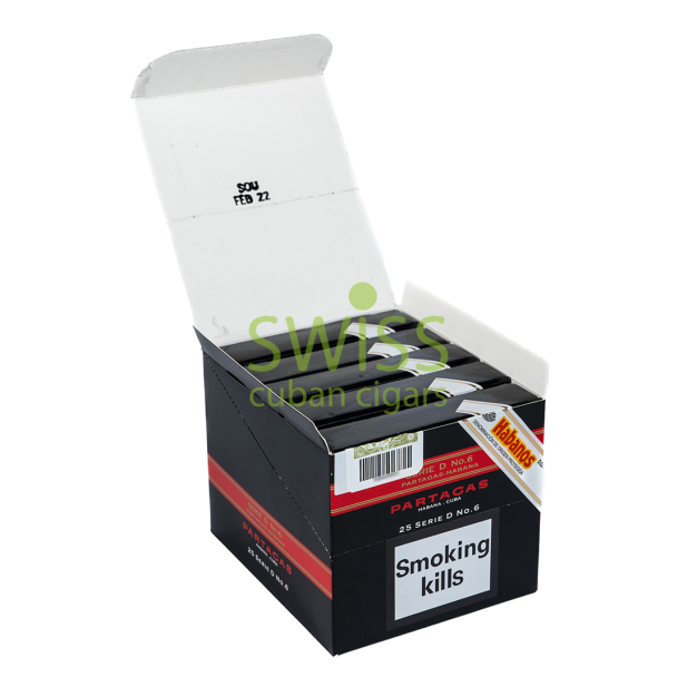 Swiss Open box Partagas Serie D 6
